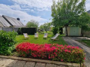 Maison rénovée, proche plage Kerfontaine, 6 pers., animaux admis, 3 chambres - FR-1-775-57