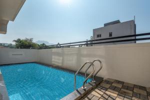 White House 3 BHK Villa With panoramic Hill Views, Glass Room, Outdoor Pool & Dam nearby