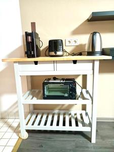 2-Modernes 1-Raum Apartment in Wiesbaden,ruhig und mit Terrasse