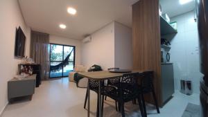 Apto Pe na Areia com Piscina Privativa