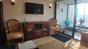 Amplio depto con vista al mar