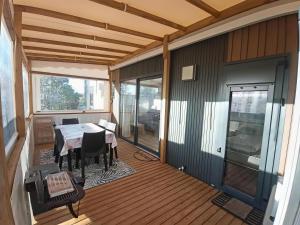 Modèle dexception, 3 ch, 2 sdb, 43m2 - proche parc aquatique