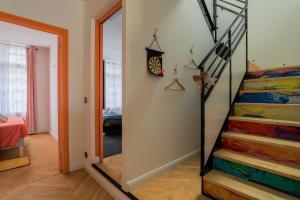 Duplex coloré 6 personnes Place des Héros - vue Beffroi - Centre ville