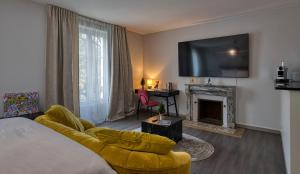 La nuit au Quai Chambre de luxe PinotNoir