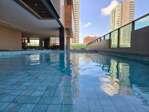 Apê Design Vista Mar, Piscina, Hidro e Academia