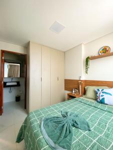 Apartamento Moderno com 2 Suítes a 100m do Mar