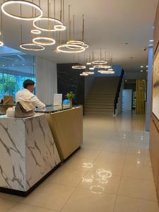 EDSA Heights Unit 3422 Two br Penthouse Loft Unit AMA Tower residences