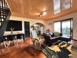 Cabaña con vista al volcán Barú