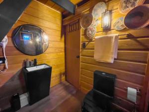 Africa787 A Frame Wood House With Pool in Lajas