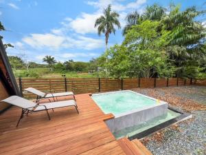 Africa787 A Frame Wood House With Pool in Lajas
