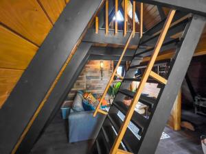 Africa787 A Frame Wood House With Pool in Lajas