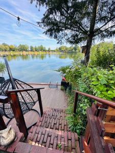 Casa Dekker on natural swimming water with private jetty