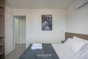 Apto a 750m do Mar c varanda e churrasq. GVT2105