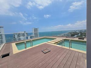 Apartamento en Cartagena amoblado con vista al mar