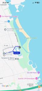 Tæt ved strand, metro og lufthavnen