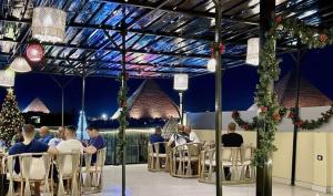 Bedouin Camp pyramids view INN