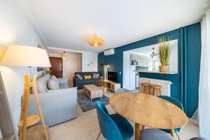 2 pièces - Centre-ville Cannes - Grand lit double