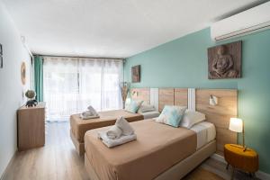 2 pièces - Centre-ville Cannes - Grand lit double