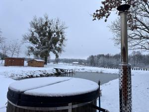 Ranczo Rogowo jacuzzi sauna łowisko