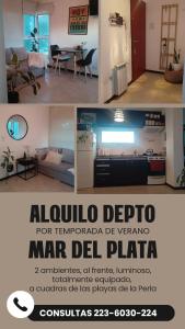 Dos ambientes luminoso a cuadras de las playas de La Perla