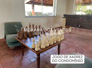 Casa de mandeira com jacuzzi - Morada dos Ventos