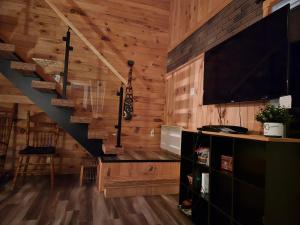 Chalet COEUR de loup avec spa