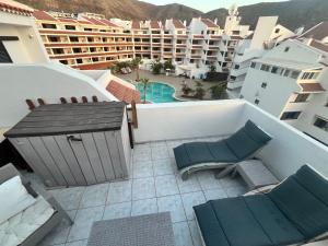 Sea View Penthouse Apartment or Studio with Large Terrace in Los Cristianos