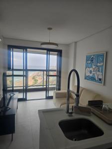 Quarto e sala Jaguaribe melhor orla Salvador