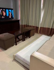 One bedroom at Crosswinds