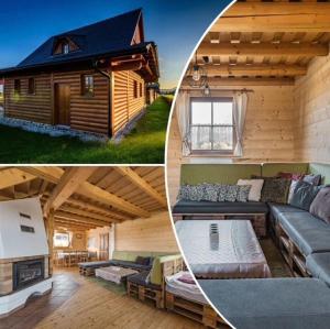 Chatyliptov-Drevenice s 3 spálňami Jasná Liptovská Mara