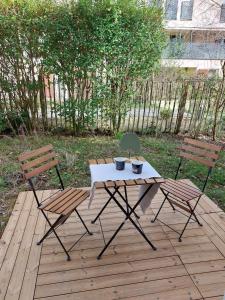 Superbe T2 proche Disneyland calme et verdure