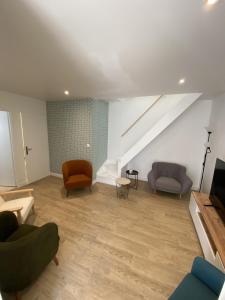 Chambre Privée dans Appartement Partagé - Calme et Lumineux - Proche Bordeaux-Pessac-Modern BR1-3