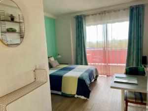 Modern studio on the beach