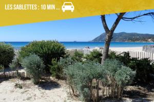 3 pièces lumineux, balcon et parking 5min des plages