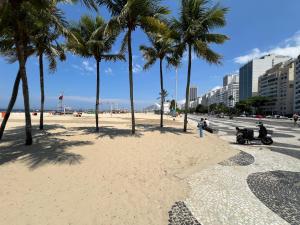 Apartamento de frente para o mar no Leme