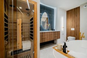 Zegrze Lake Apartament przy Narwi LEKKO z sauną