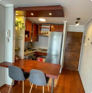 Disfruta el Centro de Santiago con lavadora y Aire acondicionado