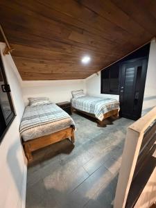 Cabañas lindo amanecer