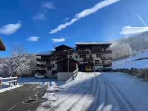 Appartement cosy avec grande terrasse, au pied des pistes - FR-1-505-239