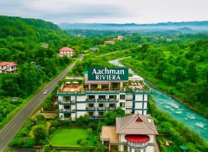Aachman Riviera Resort Dharamshala - A river facing rooms with balcony #rivertouch #snowfacing #centrally AC #terrace cafe restaurant #parking