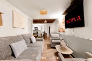 Elegant pied a terre proche de republique