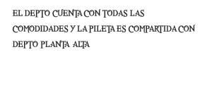 Hermoso depto con pileta en Santa Elena