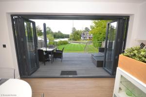 Rendezvous - stunning corner plot on the main river in Wroxham