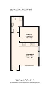 Spacious One Bedroom Flat With Parking