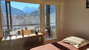Studio avec vue sur les montagnes