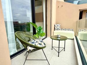 Lovely condo Marrakech city center terrasse garage