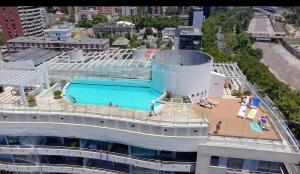 Departamento vista despejada al Cerro San Cristóbal