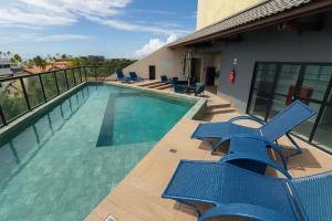 Flat a 100 Metros Da Praia | Rooftop Vista-Mar