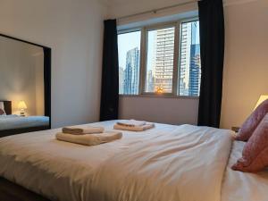 1 Bedroom in Dubai Marina Walk, Partial Water View