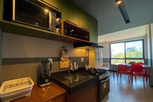 Flat a 100 Metros Da Praia | Rooftop Vista-Mar